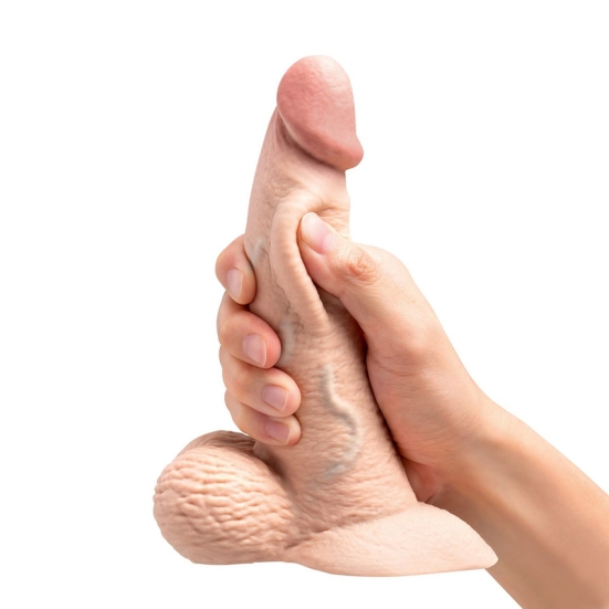 Фаллос b-Vibe Slipskin 6.5&quot; Curved