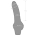 Фаллос-вибратор 5&quot; Vibrating Anal Dildo BlueLine BLM6002