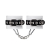 Бело-черные наручники Pecado