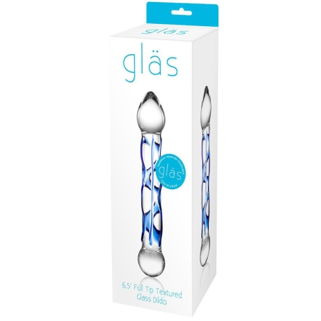 Фаллос из стекла Glas Full Tip Textured