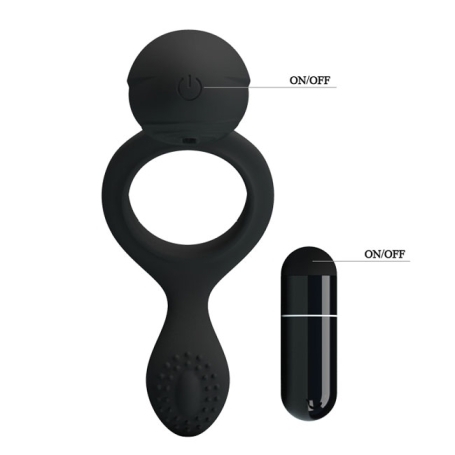 Виброкольцо Pretty Love Ethel