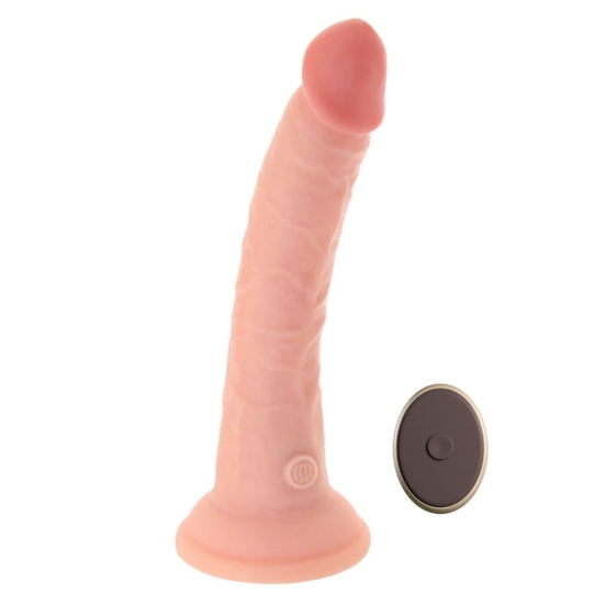 Фаллос-вибратор 7&quot; Vibrating Silicone Dual Density