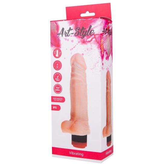 Фаллос-вибратор Art-Style №8