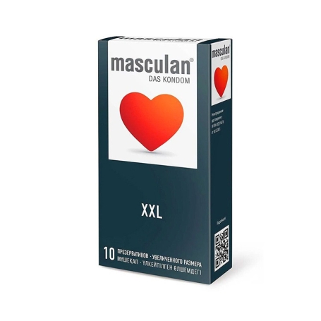 Презервативы увеличенного размера Masculan XXL